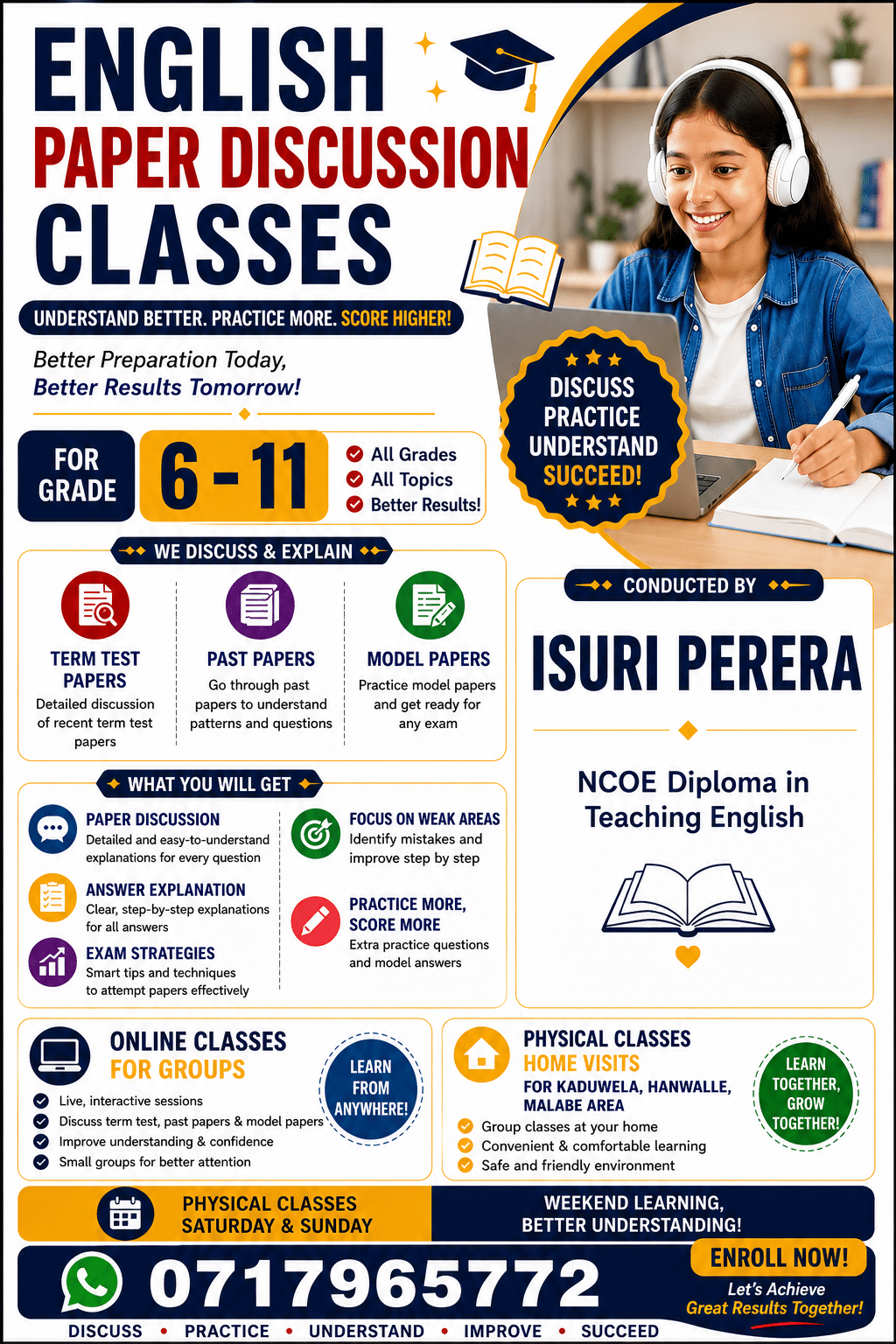 Paper Discussion Classes for English